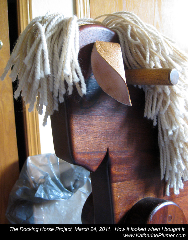 how to make rocking horse mane